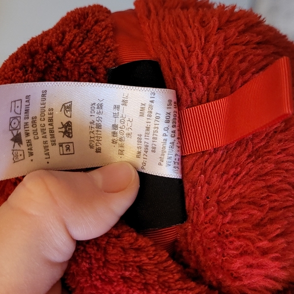 PATAGONIA bright red pullover - Picture 6 of 7